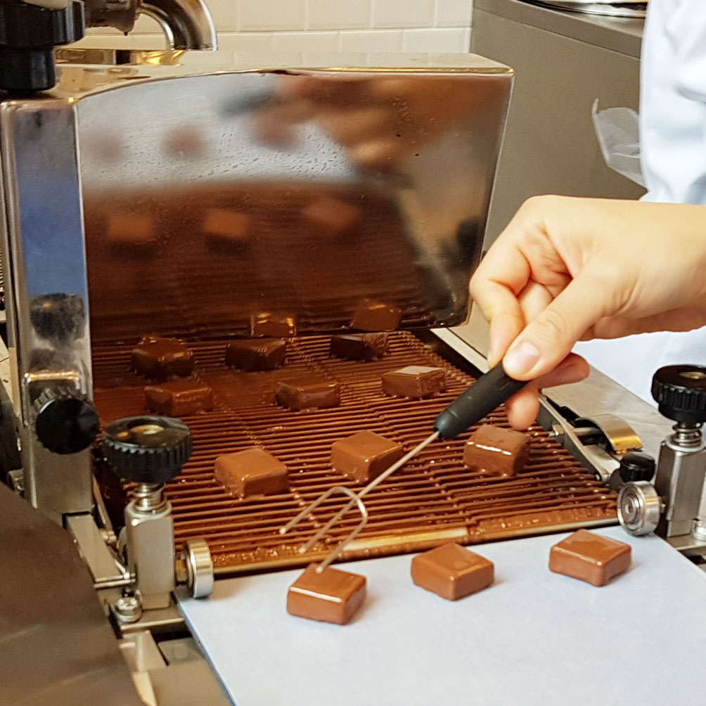 Making Belgian Chocolates