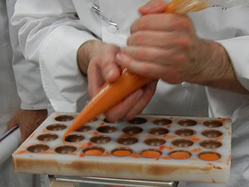 Making Belgian Chocolates